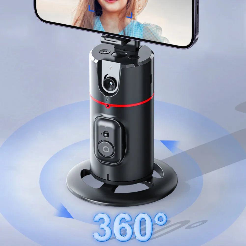 ❤Auto Face Tracking Recognition Tripod ❤ 360°Rotation Gimbals Mount Rechargeable Tracking Tripod